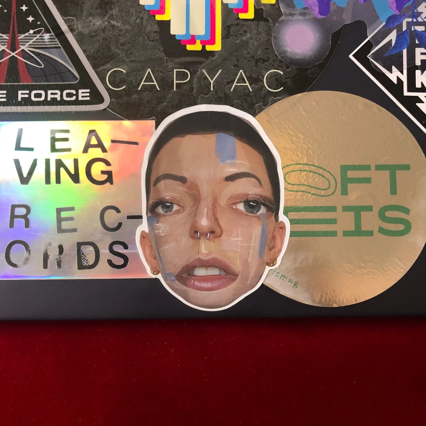 AM Rainbow Sticker