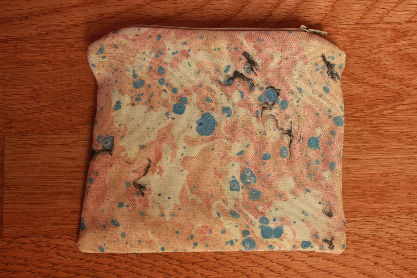 Speckled Clouds Small Marbled Pouch