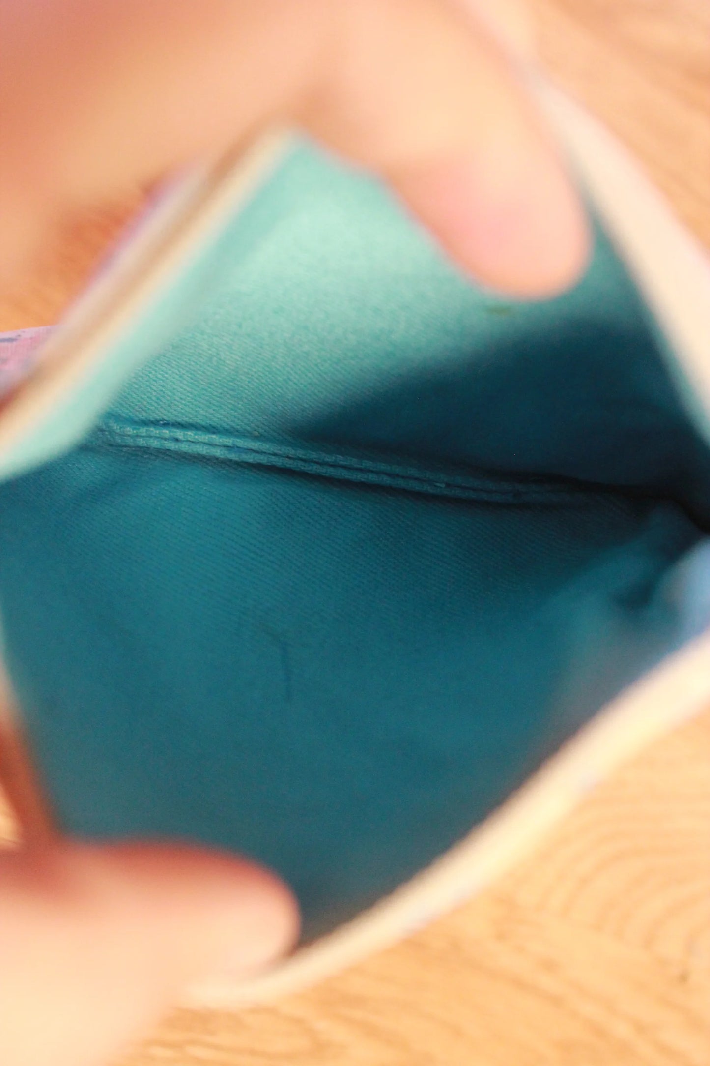 Speckled Clouds Small Marbled Pouch