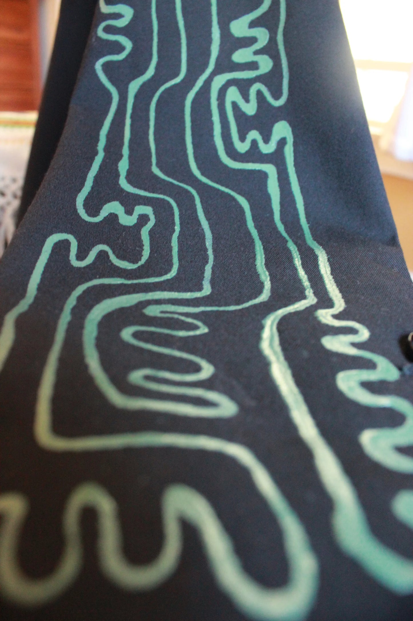 Circuit Board Black Blazer